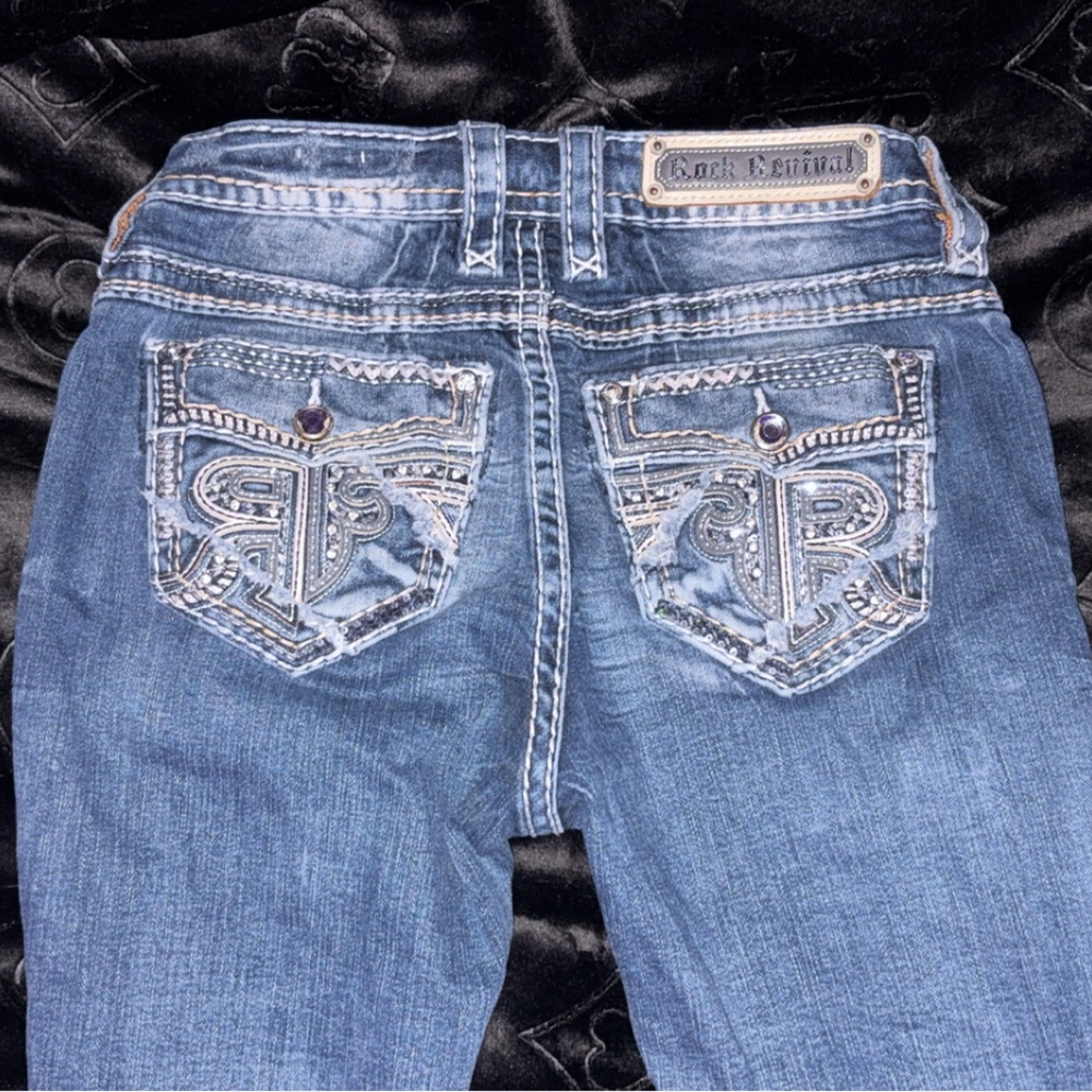 Rock Revival Women's Boot Cut Jeans in Blue